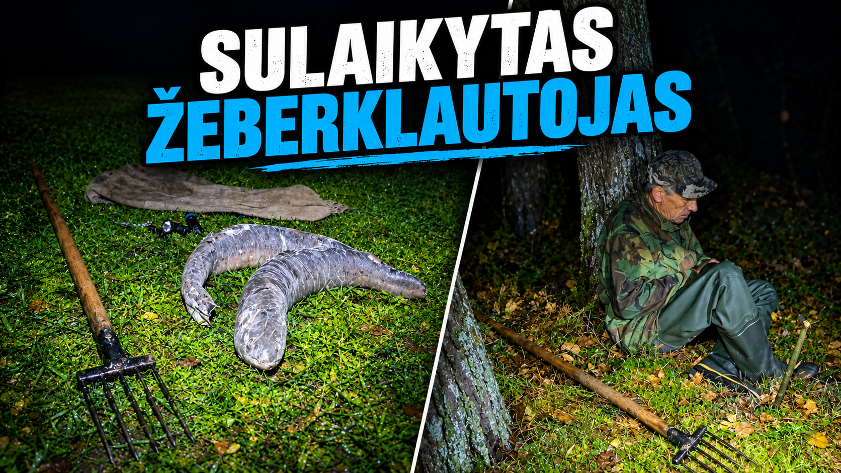 Sulaikytas žeberklautojas